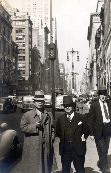 Jiro-Kozai-in-NYC-c1930